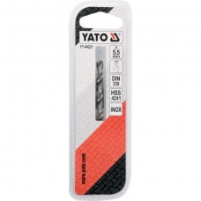 YATO Burghiu pentru gaurit metal, diametru 5.5 mm..